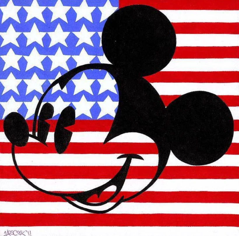Patriotic Disney Art