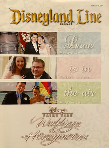 Disneyland Line February 11, 2010 Disney Weddings Cast Member Magazine