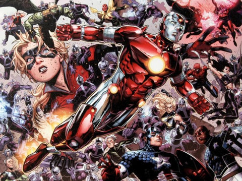 Avengers: The Children's Crusade #5 - By Jim Cheung - Limited Edition Giclée on Canvas