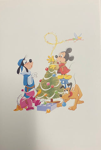1982 Walt Disney Productions Company Christmas Card