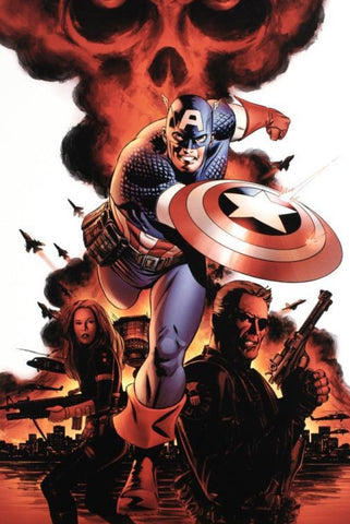 Captain America #1 - By Steve Epting - Limited Edition Giclée on Canvas