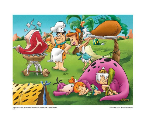 Cookout - By Hanna-Barbera - Limited Edition Giclée on Paper