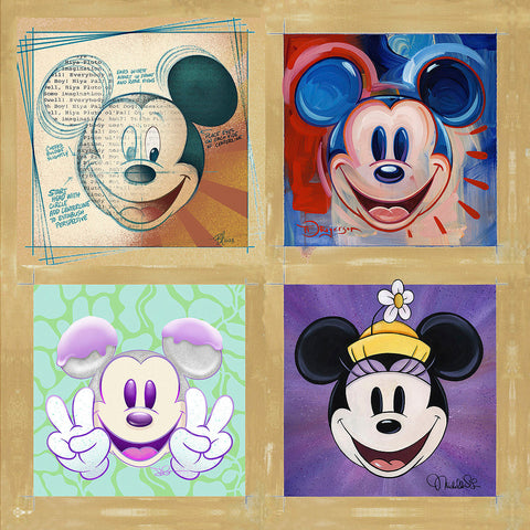 Four by Four by Tim Rogerson, Bret Iwan, Michelle St. Laurent and Dom Corona featuring Mickey Mouse