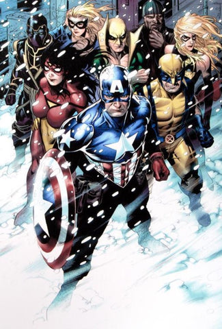 Free Comic Book Day 2009 Avengers #1 - By Jim Cheung - Limited Edition Giclée on Canvas