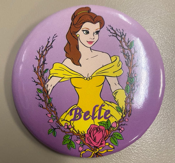 Vintage Beauty and the Beast Buttons
