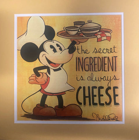 The Secret Ingredient - Matted Lithograph - By Michelle St. Laurent