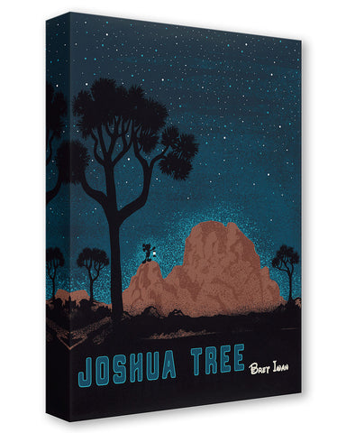 Joshua Tree by Bret Iwan Treasure On Canvas Featuring Mickey Mouse