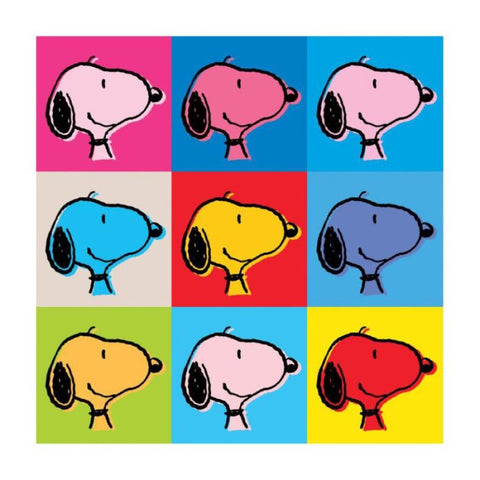 Snoopy Goes Pop! - Limited Edition Art On Canvas - Inspired by Peanuts
