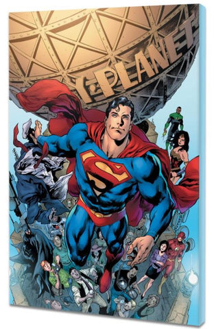 Superman #19 - By Ivan Reis - Limited Edition Giclée on Canvas Inspired by DC Comics