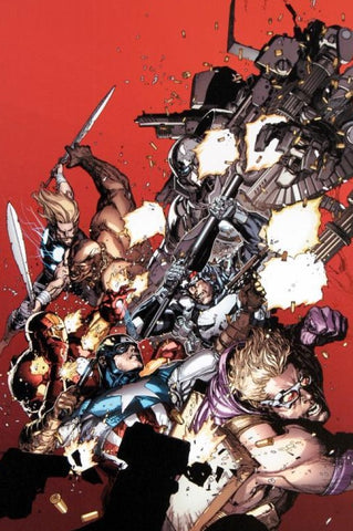 Ultimate Avengers Vs. New Ultimates #1 - By Leinil Francis Yu - Limited Edition Giclée on Canvas
