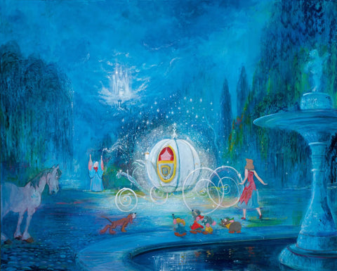 A Dream Is A Wish Your Heart Makes by Harrison Ellenshaw inspired by Cinderella