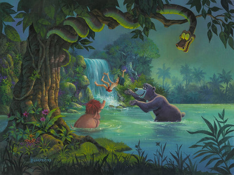 At Home in the Wild by Michael Humphries inspired by The Jungle Book