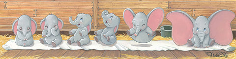 Baby Dumbo By Michelle St. Laurent inspired by Dumbo