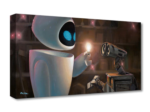 Electrifying by Rob Kaz Treasure On Canvas inspired by Wall-E