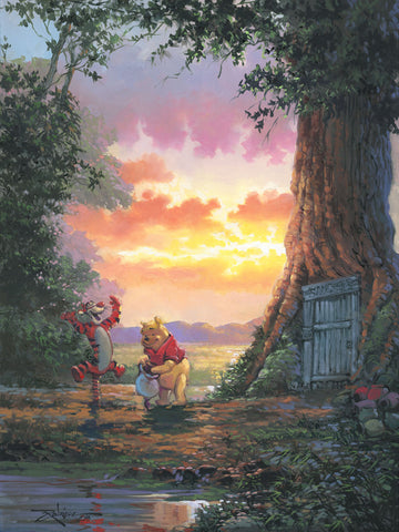 Good Morning Pooh by Rodel Gonzalez inspired by Winnie The Pooh