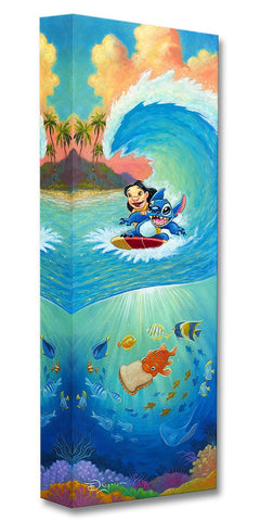 Hawaiian Roller Coaster by Tim Rogerson inspired by Lilo & Stitch