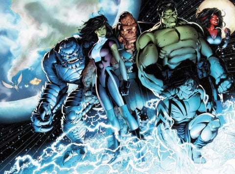 Incredible Hulks #615 - By Barry Kitson - Limited Edition Giclée on Canvas