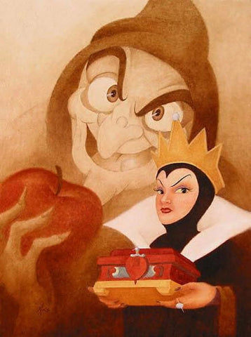 More Fair Than Thee by Mike Kupka inspired by Snow White and the Seven Dwarfs