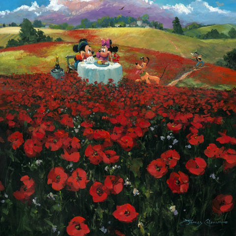 Red Poppies (Premiere) by James Coleman with Mickey and Minnie