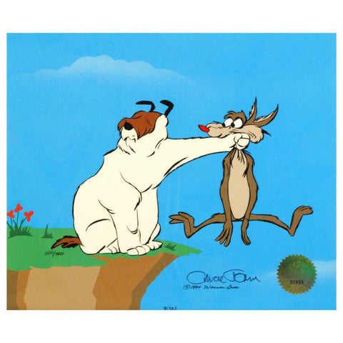Suspended Animation - Limited Edition Hand Painted Animation Cel Signed by Chuck Jones