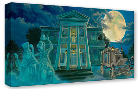 The Moon Climbs High by Jared Franco Inspired by The Haunted Mansion Treasure On Canvas