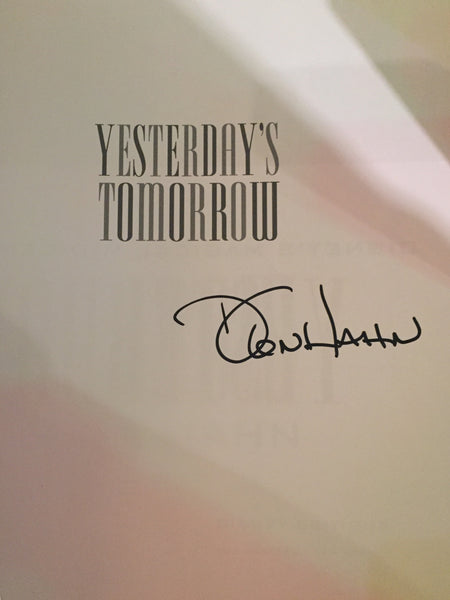 Yesterday's Tomorrow: Disney's Magical Mid-Century By Don Hahn Signed by The Author
