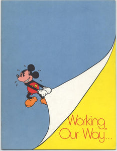 Disneyland Working Our Way Cast Member Manual, 1974