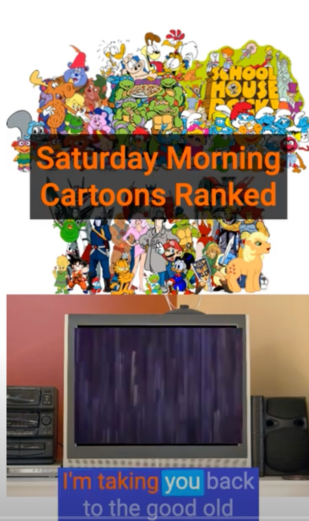 Top 10 Saturday Morning Cartoons