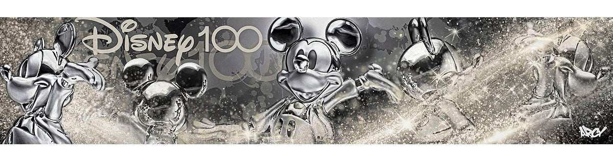 100 Years of Magic by ARCY featuring Mickey Mouse Limited Edition on Canvas