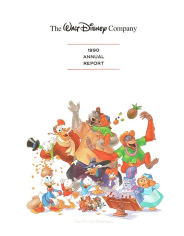The Walt Disney Company 1990 Annual Report- The Disney Afternoon