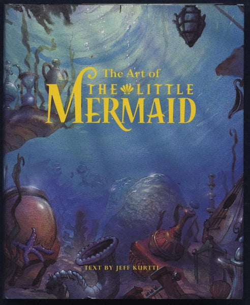 Disney THE ART OF THE LITTLE MERMAID Art Book SIGNED by JODI BENSON Voice of Ariel