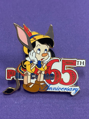 Pinocchio Commerative 65th Anniversary LE 1000 Disney Direct Catalog Pin 2005