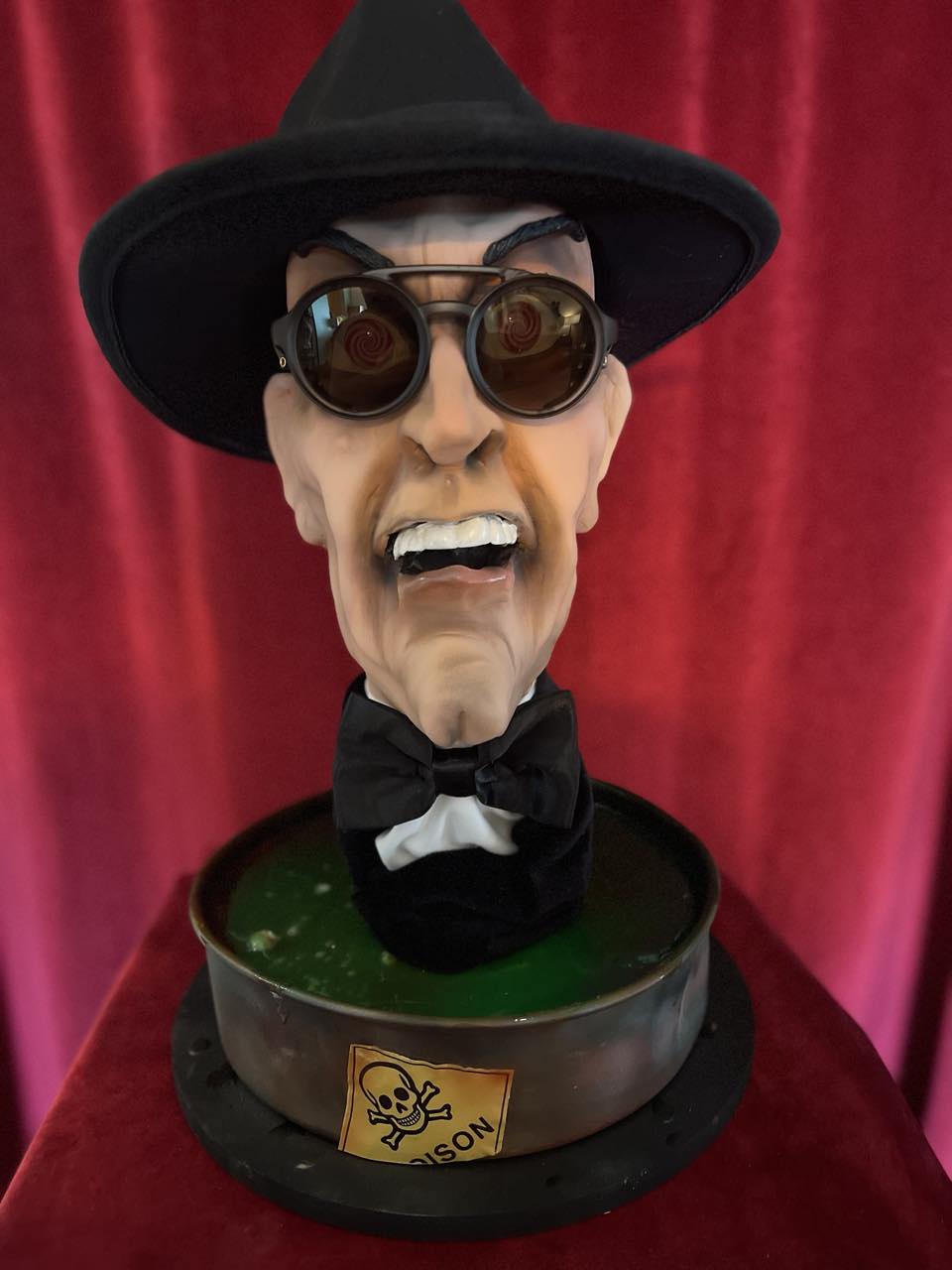 Judge Doom Hand Sculpted and Hand Painted Bust