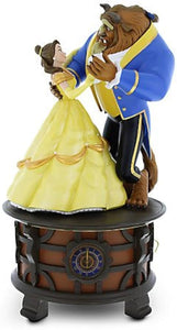 Disney Parks Beauty and The Beast Music Box Figurine