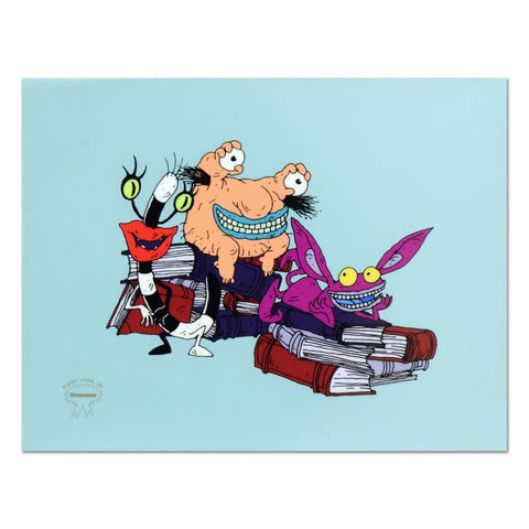 Aaahh!!! Real Monsters - By Nickelodeon - Limited Edition Sericel