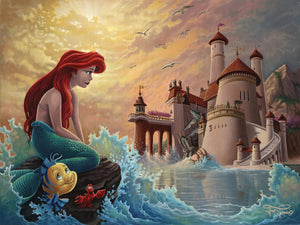 Ariel's Daydream by Jared Franco Inspired by The Little Mermaid