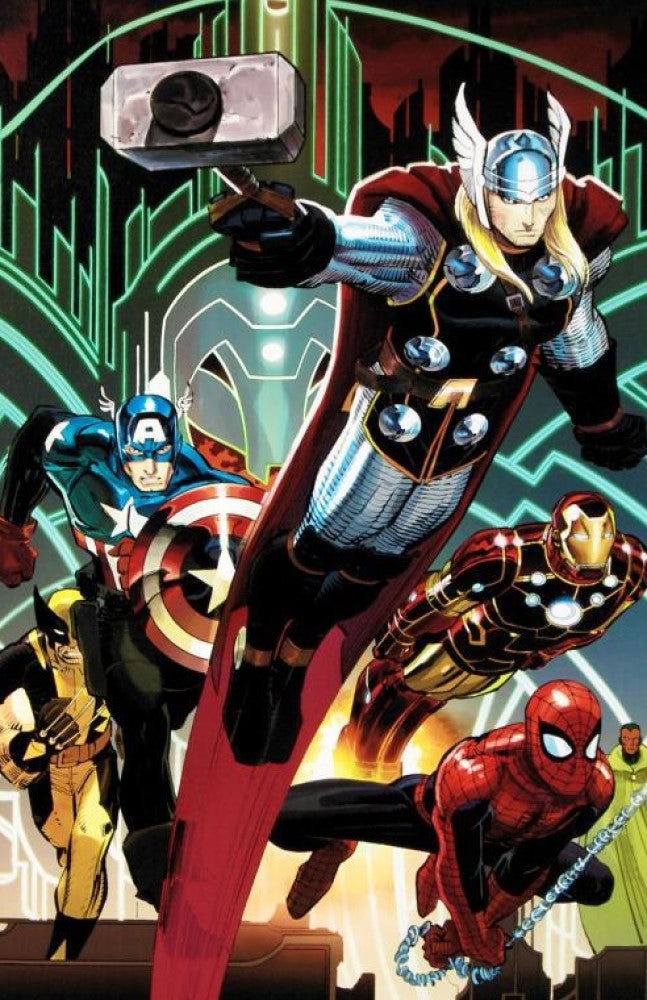 Avengers #5 - By John Romita Jr. - Limited Edition Giclée on Canvas