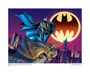 Bat-Signal - Limited Edition Giclée on Fine Art Paper Inspired by DC Comics