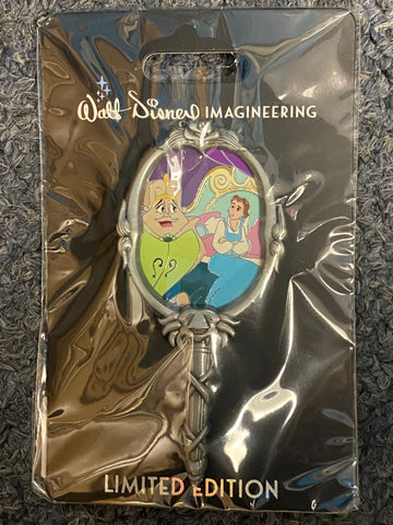 Disney Destination D23 WDI MOG Mickey's of Glendale Enchanted Mirror Wardrobe and Belle Pin
