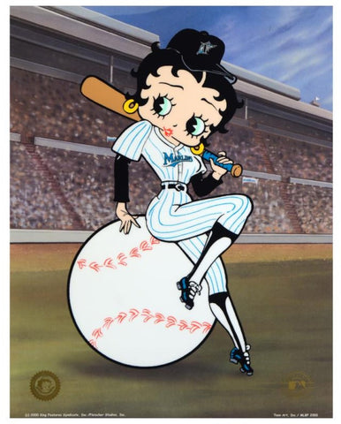 Betty On Deck, Marlins - By King Features Syndicate Inc. - Limited Edition Sericel