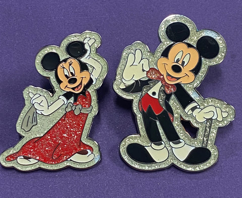 Disney DLR Hollywood Premier Formal Wear Mickey & Minnie Pin 2005