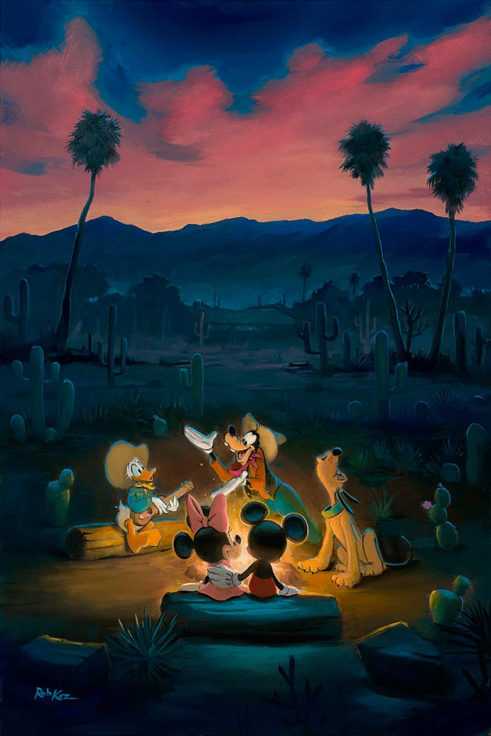 Campfire Sing-Along by Rob Kaz featuring Mickey Mouse and the Fab 5