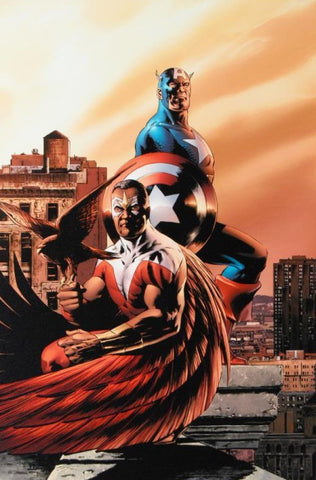 Captain America & The Falcon #5 - By Steve Epting - Limited Edition Giclée on Canvas