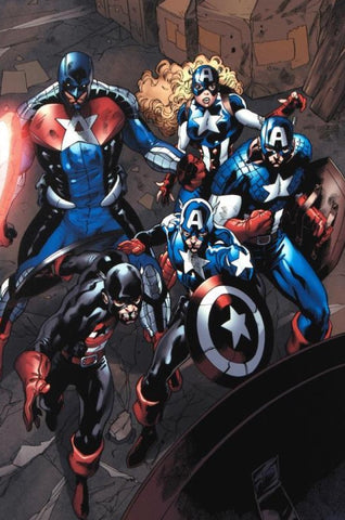 Captain America Corps #2 - By Phil Briones - Limited Edition Giclée on Canvas