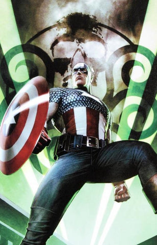 Captain America: Hail Hydra #1 - By Adi Granov - Limited Edition Giclée on Canvas