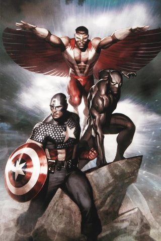 Captain America: Hail Hydra #3 - By Adi Granov - Limited Edition Giclée on Canvas