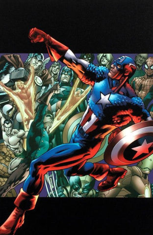 Captain America: Man Out Of Time #5 - By Bryan Hitch - Limited Edition Giclée on Canvas