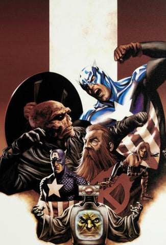 Captain America #42 - By Steve Epting - Limited Edition Giclée on Canvas