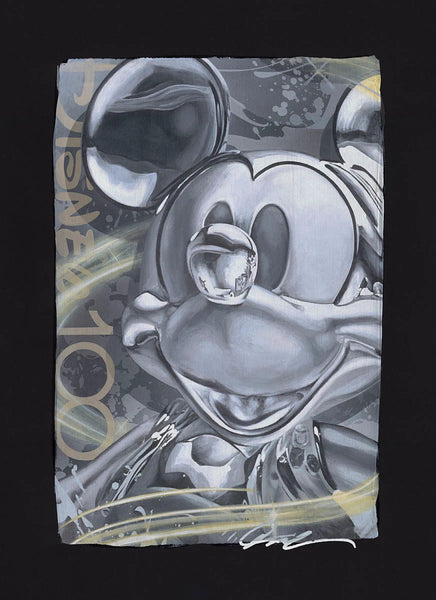Celebrating 100 Years Chiarograph Framed Gold by ARCY featuring Mickey Mouse