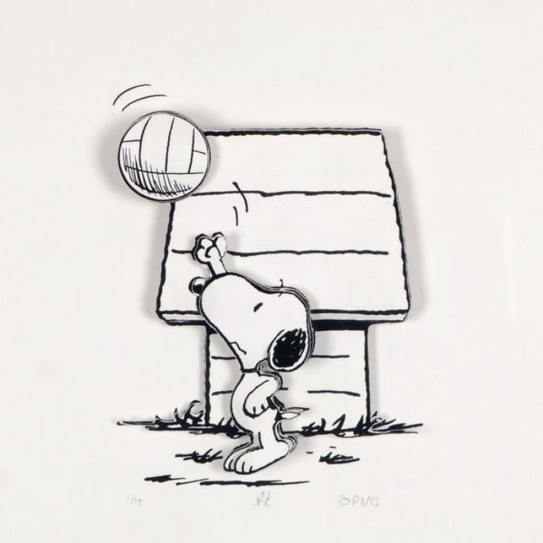 Champ - Limited Edition 3D Decoupage Art Print - Inspired by Peanuts